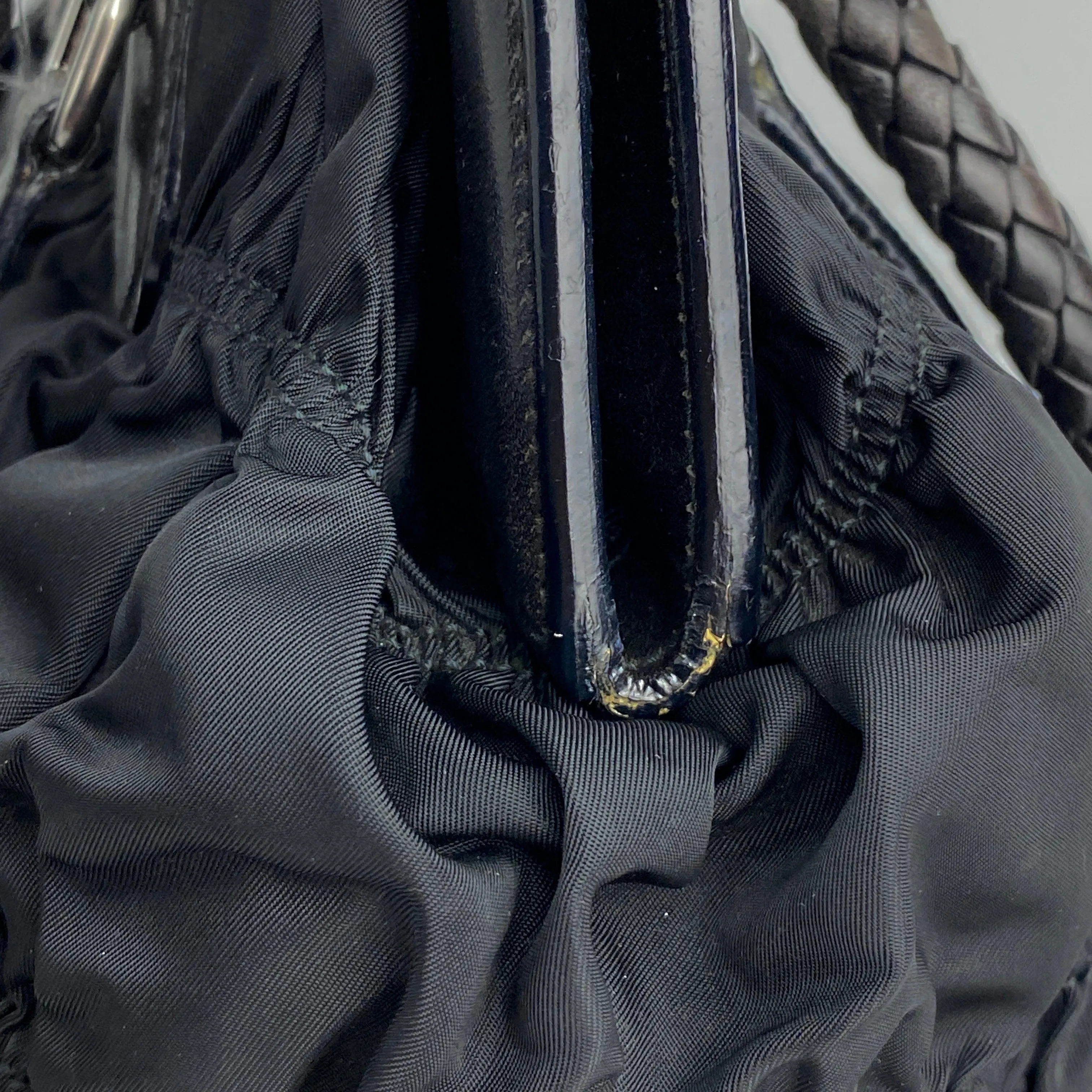 PRADA GAUFRE NYLON SHOULDER BAG
