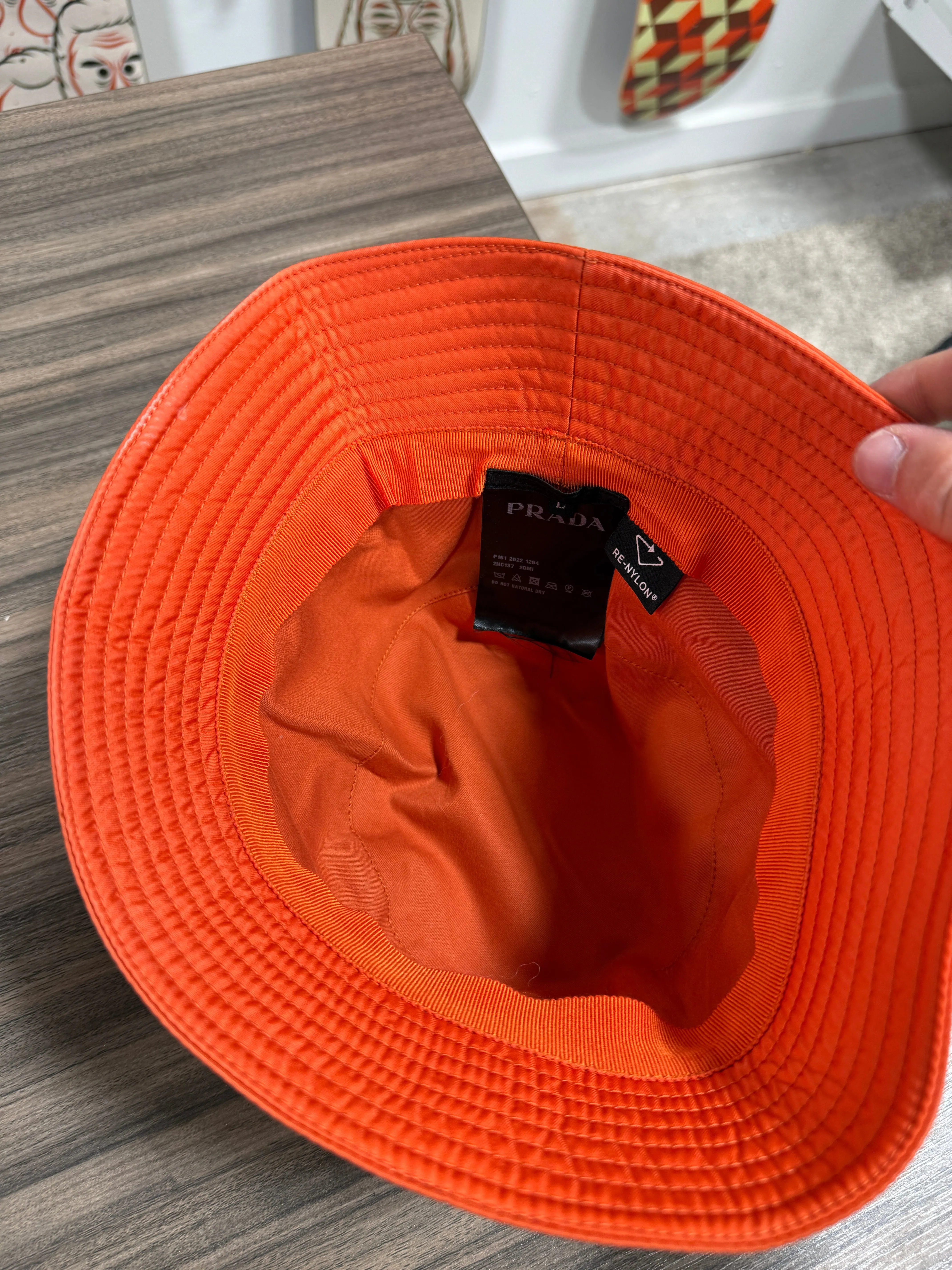 Prada Nylon Bucket Hat