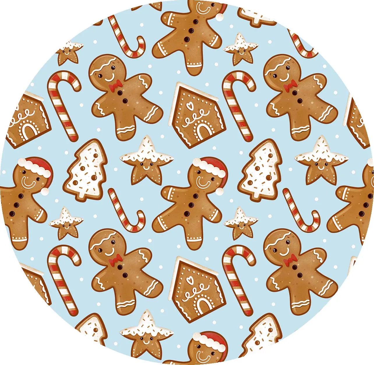 [Pre Order] Merry & Bright Gingerbread Kisses - Bamboo Zippy Romper (EST SHIP LATE OCT)
