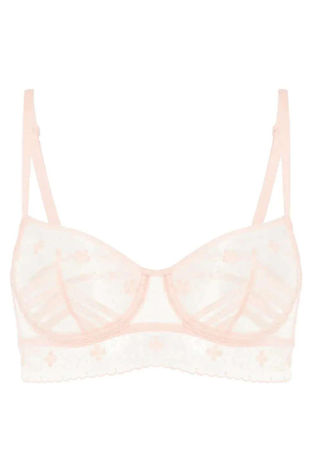 Simone Perele Marthe Half Cup Bra, Petal Powder 332