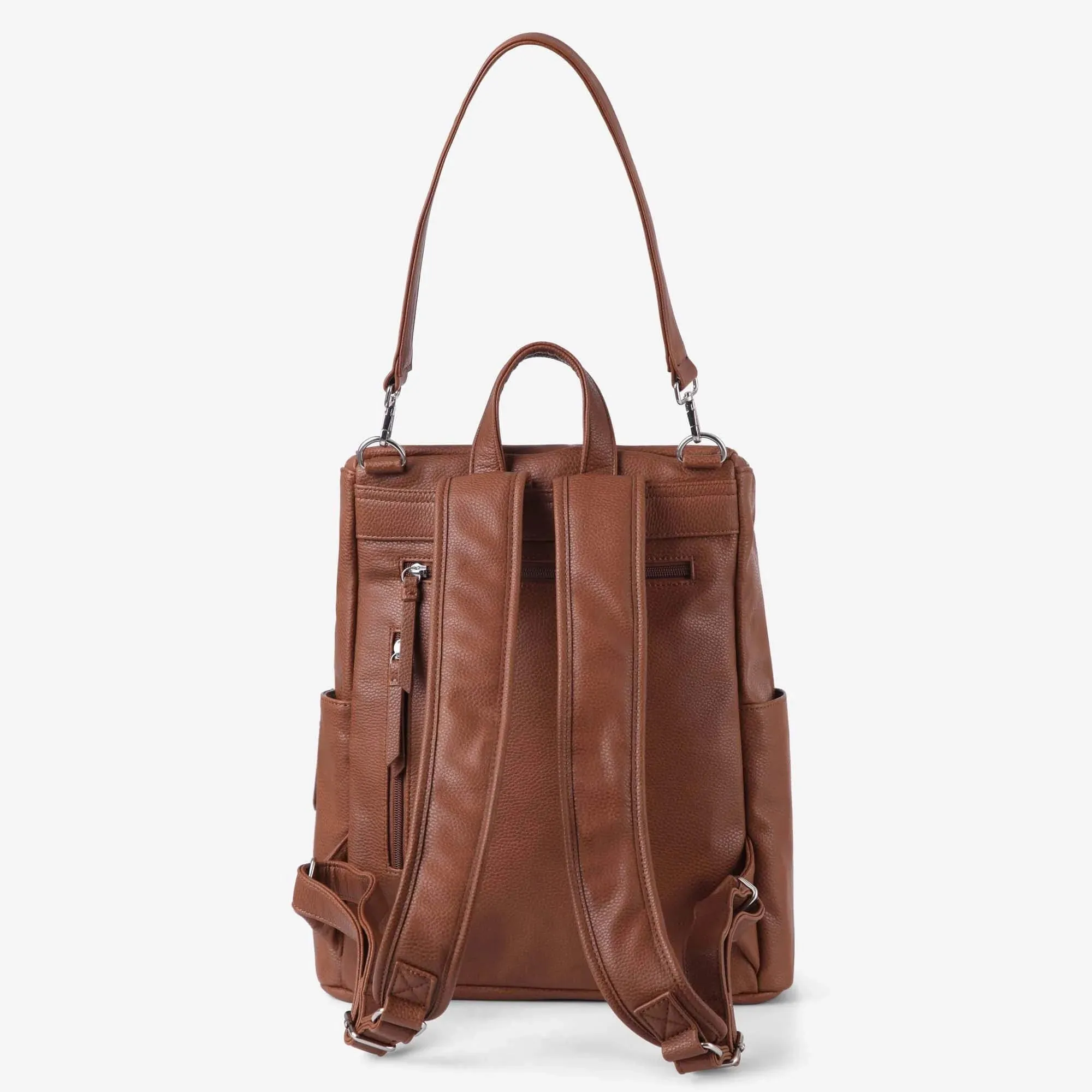 VANCHI The Frankie Everyday Backpack Nappy Bag - Tan