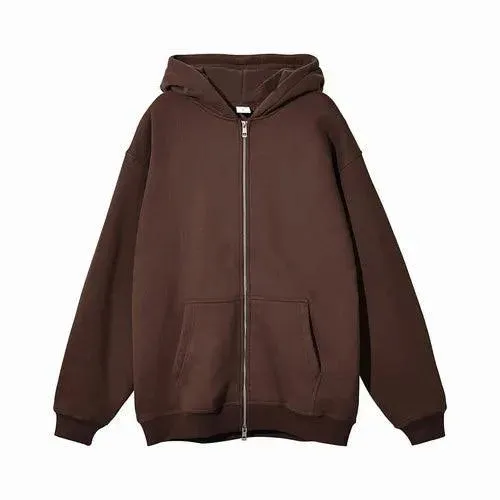Zipper Cozy Hoodie