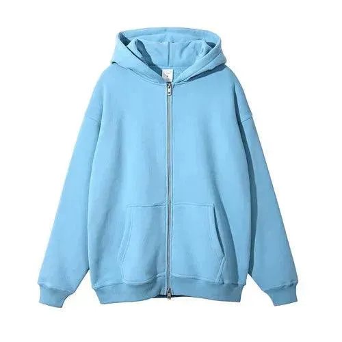 Zipper Cozy Hoodie